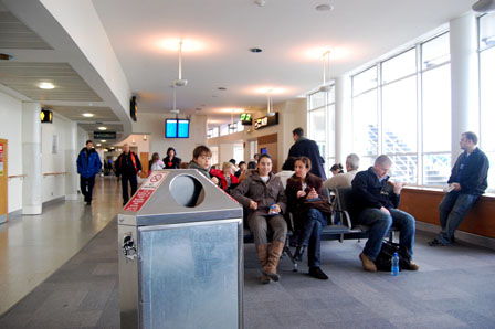 El pequeño aeropuerto de Dublin
